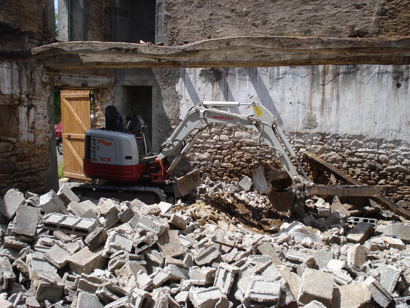 Démolition à La Rochelle