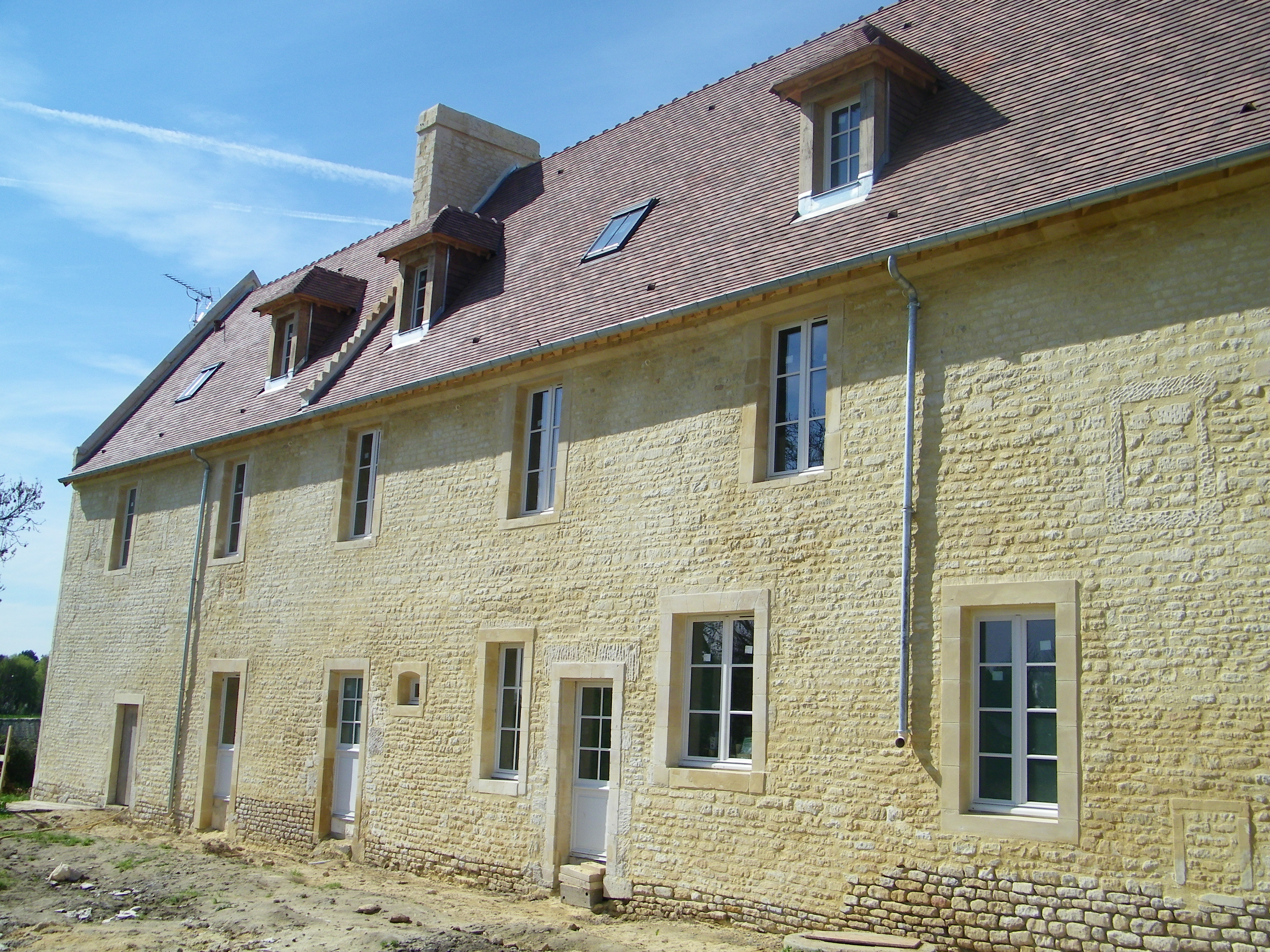 Réhabillitation de maison ancienne Gibourne